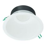 Philips Downlight LED Coreline DN142B Aluminium Bianca 19.2W 2300lm 60D - 830 Luce Calda | Ritaglio 200mm - IP20 - Bianca Riflettore
