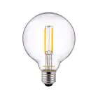 Noxion Lucent Filamento LED E27 Globe Chiara 7W 806lm - 827 Bianco Molto Caldo | Dimmerabile - Sostitutiva 60W